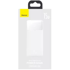 Baseus Bipow 30000mAh fehér powerbank Baseus Bipow 30000mAh fehér powerbank