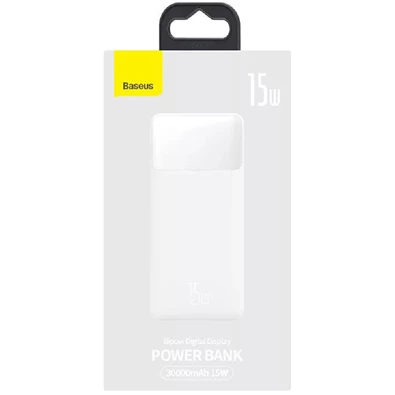 Baseus Bipow 30000mAh fehér powerbank Baseus Bipow 30000mAh fehér powerbank