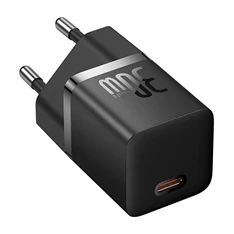 Baseus CCGN070401 GaN5 30W fekete töltő Baseus CCGN070401 GaN5 30W fekete töltő