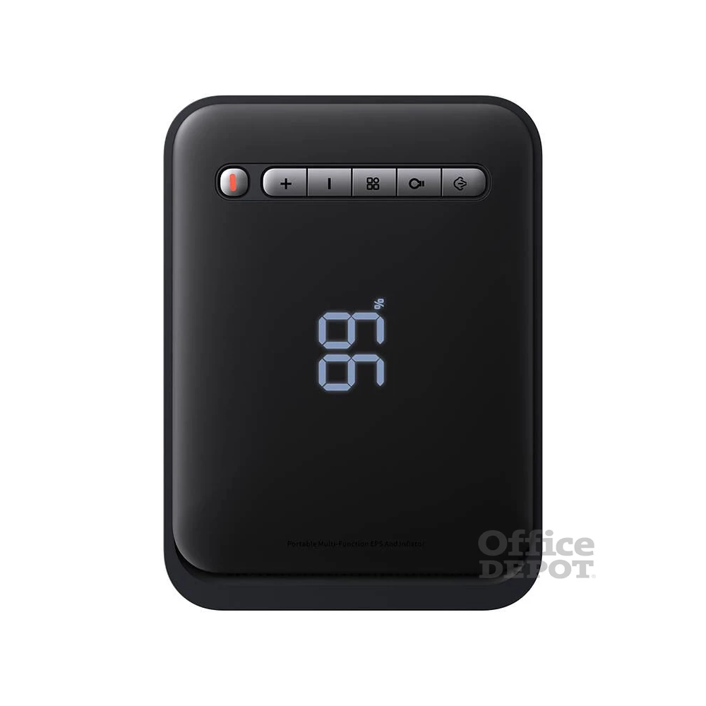 Baseus CGCN000001 Starter + Compressor 2in1 Super Energy Car Jump Starter 8000mAh fekete autós akkumulátor töltő