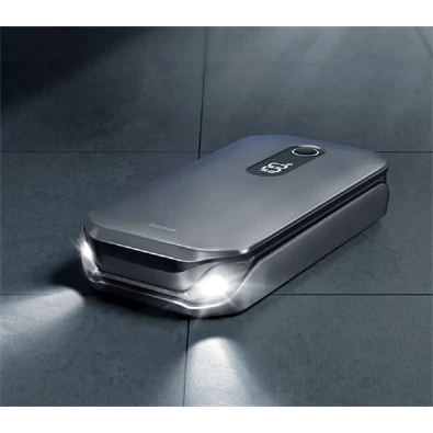 Baseus CRJS03-01 Super Energy Autó Jump Starter 12000mAh fekete power bank Baseus CRJS03-01 Super Energy Autó Jump Starter 12000mAh fekete power bank