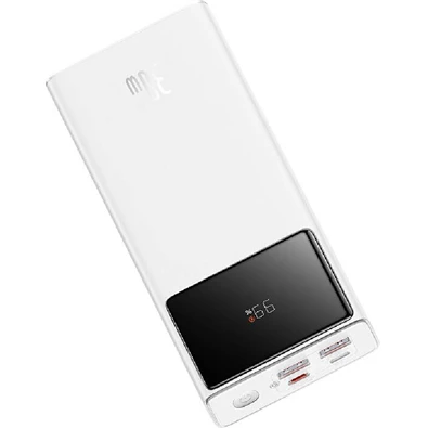 Baseus P10022905213-00 Star-Lord 30000mAh 30W fehér power bank Baseus P10022905213-00 Star-Lord 30000mAh 30W fehér power bank