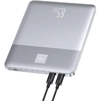 Baseus P10063801S13-00 Blade2 Intelligent Edition 12000mAh 65W ezüst power bank Baseus P10063801S13-00 Blade2 Intelligent Edition 12000mAh 65W ezüst power bank