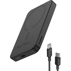 Baseus P10064101123-00 MagPro Magnetic 5000mAh 20W MagSafe fekete power bank Baseus P10064101123-00 MagPro Magnetic 5000mAh 20W MagSafe fekete power bank