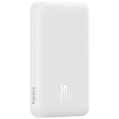 Baseus P10064101223-00 MagPro Magnetic 5000mAh 20W MagSafe fehér power bank