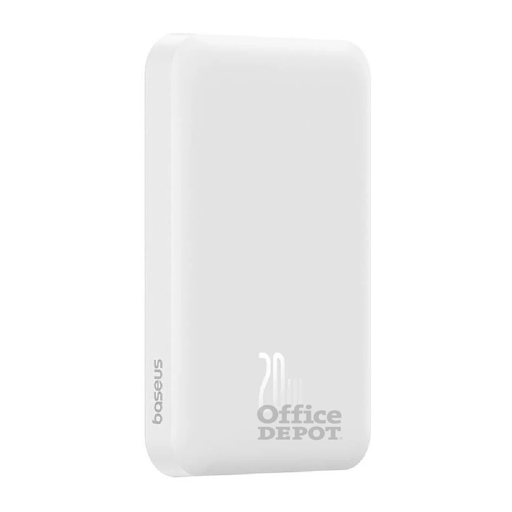Baseus P10064101223-00 MagPro Magnetic 5000mAh 20W MagSafe fehér power bank