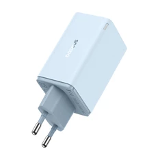 Baseus P10162701313-00 GAN6 Pro 65W kék hálózati gyorstöltő adapter Baseus P10162701313-00 GAN6 Pro 65W kék hálózati gyorstöltő adapter