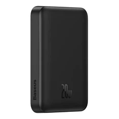 Baseus PPCX070001 Magnetic Mini 10000mAh fekete powerbank Baseus PPCX070001 Magnetic Mini 10000mAh fekete powerbank