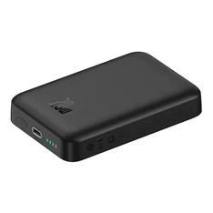 Baseus PPCX070001 Magnetic Mini 10000mAh fekete powerbank Baseus PPCX070001 Magnetic Mini 10000mAh fekete powerbank