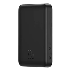 Baseus PPCX070001 Magnetic Mini 10000mAh fekete powerbank Baseus PPCX070001 Magnetic Mini 10000mAh fekete powerbank