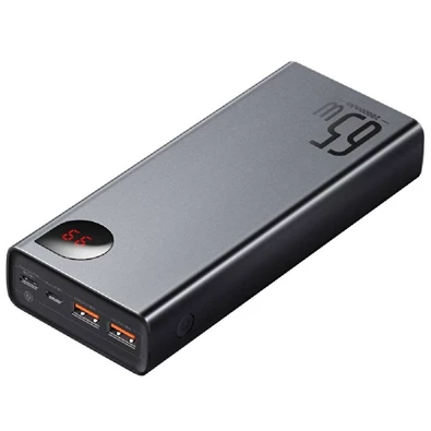 Baseus PPIMDA-D01 Adaman Metal 20000mAh fekete power bank Baseus PPIMDA-D01 Adaman Metal 20000mAh fekete power bank