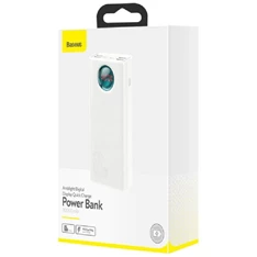 Baseus PPLG000102 Ambilight 30000mAh fehér power bank Baseus PPLG000102 Ambilight 30000mAh fehér power bank