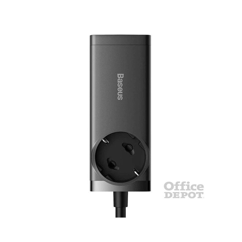 Baseus PSZM000401 GaN3 Pro 100W 2xUSB/2xUSB C/AC fekete töltő