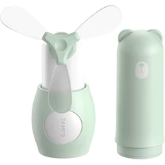 Baseus Tricolor bear 2000mAh zöld hordozható ventilátor és power bank Baseus Tricolor bear 2000mAh zöld hordozható ventilátor és power bank