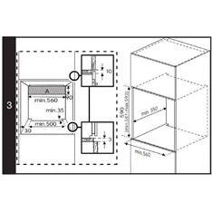 Beko BBIE12300XD inox, beépíthető, sütőtér: 72L, sütő
