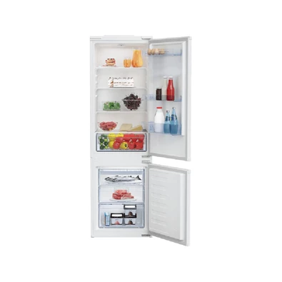 Beko BCSA285K4SN beépíthető alulfagyasztós hűtőszekrény Beko BCSA285K4SN beépíthető alulfagyasztós hűtőszekrény