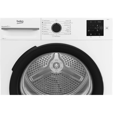 Beko BM3T38230W 8 kg hőszivattyús szárítógép Beko BM3T38230W 8 kg hőszivattyús szárítógép
