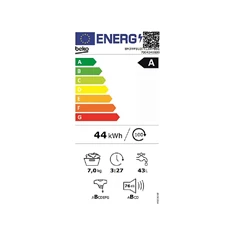 Beko BM3WFSU37413WPBB1 7 kg elöltöltős mosógép Beko BM3WFSU37413WPBB1 7 kg elöltöltős mosógép