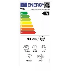 Beko BM3WFSU38213WPBB 8 kg elöltöltős mosógép Beko BM3WFSU38213WPBB 8 kg elöltöltős mosógép