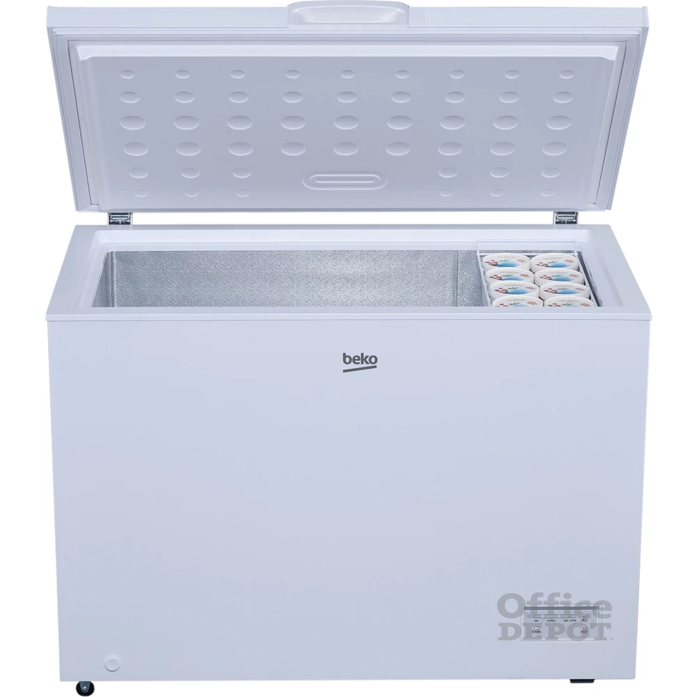 Beko CF316EWN fehér, Fagyasztó:308L, fagyasztóláda