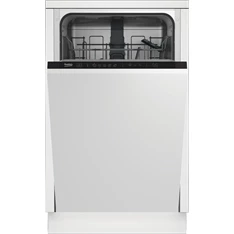 Beko DIS35025 beépíthető keskeny 10 terítékes mosogatógép Beko DIS35025 beépíthető keskeny 10 terítékes mosogatógép