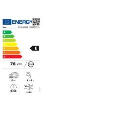 Beko DVS05024S keskeny 10 terítékes mosogatógép Beko DVS05024S keskeny 10 terítékes mosogatógép