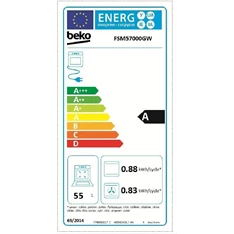 Beko FSM57000GW kerámialapos tűzhely Beko FSM57000GW kerámialapos tűzhely