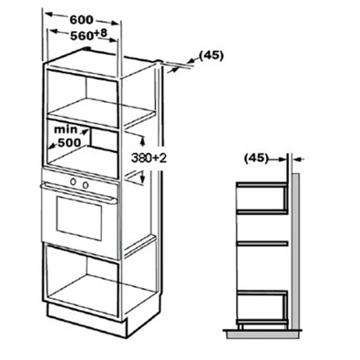 Beko MGB-25332 BG beépíthető mikrohullámú sütő Beko MGB-25332 BG beépíthető mikrohullámú sütő