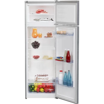 Beko RDSA280K40SN inox felülfagyasztós hűtőszekrény Beko RDSA280K40SN inox felülfagyasztós hűtőszekrény