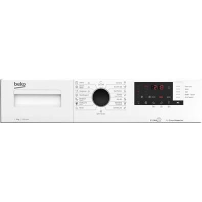 Beko WUE7612XBWS keskeny 7 kg elöltöltős mosógép Beko WUE7612XBWS keskeny 7 kg elöltöltős mosógép