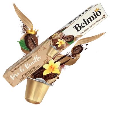 Belmio Viva La Vanilla Nespresso kompatibilis 10 db kapszula Belmio Viva La Vanilla Nespresso kompatibilis 10 db kapszula