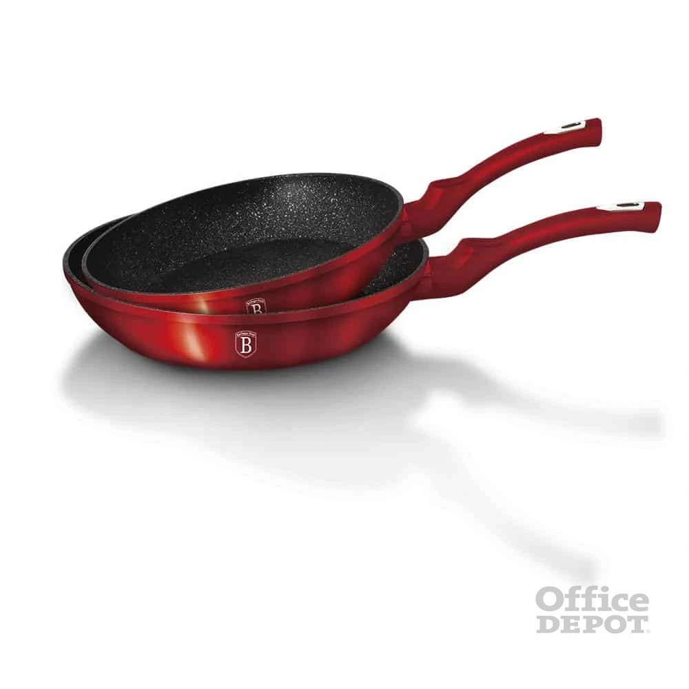 Berlinger Haus BH/1612NF 2 részes burgundi serpenyő szett