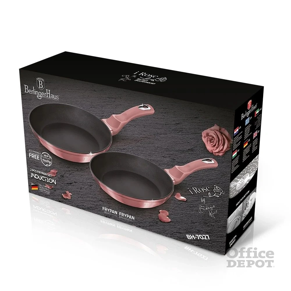 Berlinger Haus BH/7027 I-Rose Collection 2 részes serpenyő szett