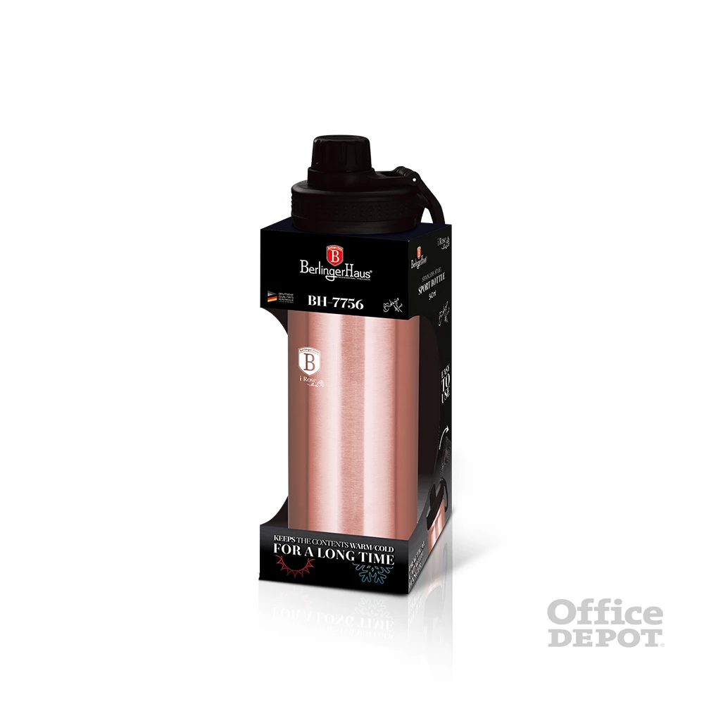 Berlinger Haus BH/7756 540 ml, rózsaszín ivópalack