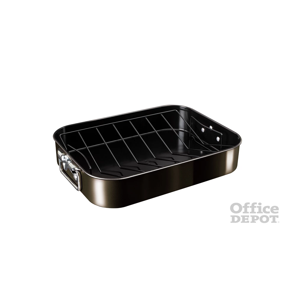 Berlinger Haus BH/7849 fekete tepsi kiemelőráccsal