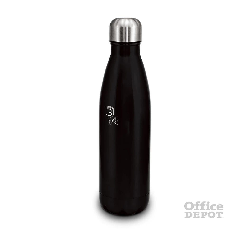Berlinger Haus BH/8624  0,5L, matt fekete palack alakú termosz