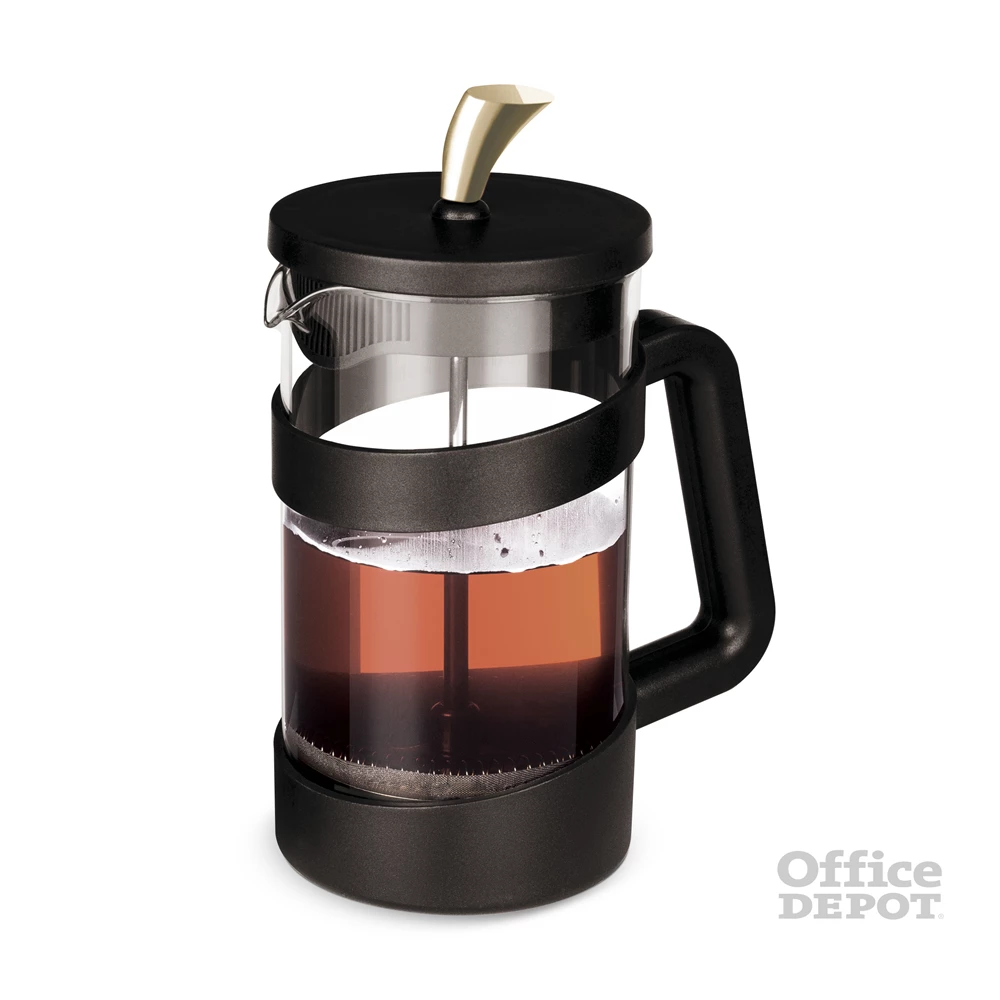 Berlinger Haus BH/8722 fekete- arany 600 ml dugattyús kávé- és teafőző