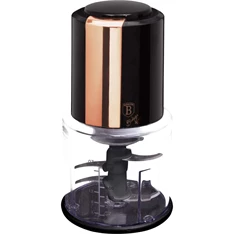 Berlinger Haus BH/9162A 600 ml 2 az 1-ben fekete- rózsaarany mini chopper aprító Berlinger Haus BH/9162A 600 ml 2 az 1-ben fekete- rózsaarany mini chopper aprító