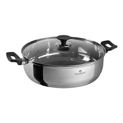 Blaumann BL-3860 5,8L Gourmet Line 30 cm fedővel alacsony lábas Blaumann BL-3860 5,8L Gourmet Line 30 cm fedővel alacsony lábas