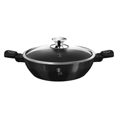 Berlinger Haus LP-KL-135P 3,8L Black Vantage Collection 28 cm alacsony lábas fedővel Berlinger Haus LP-KL-135P 3,8L Black Vantage Collection 28 cm alacsony lábas fedővel