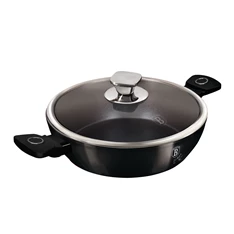 Berlinger Haus LP-KL-135P 3,8L Black Vantage Collection 28 cm alacsony lábas fedővel Berlinger Haus LP-KL-135P 3,8L Black Vantage Collection 28 cm alacsony lábas fedővel
