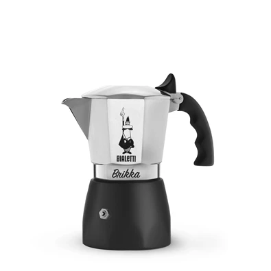 Bialetti Brikka 7314 fekete 4 személyes kotyogós kávéfőző Bialetti Brikka 7314 fekete 4 személyes kotyogós kávéfőző