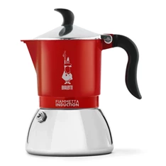Bialetti Fiammetta piros 2 személyes indukciós kotyogós kávéfőző Bialetti Fiammetta piros 2 személyes indukciós kotyogós kávéfőző