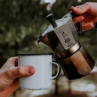 Bialetti Moka Express inox 12 személyes kotyogós kávéfőző Bialetti Moka Express inox 12 személyes kotyogós kávéfőző