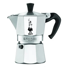 Bialetti Moka Express ezüst 3 személyes kotyogós kávéfőző Bialetti Moka Express ezüst 3 személyes kotyogós kávéfőző