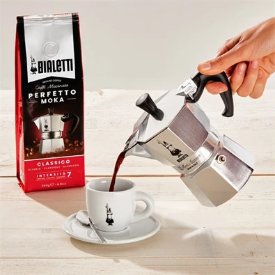 Bialetti Moka Express inox 9 személyes kotyogós kávéfőző Bialetti Moka Express inox 9 személyes kotyogós kávéfőző