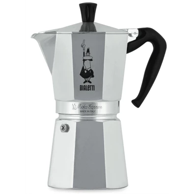 Bialetti Moka Express inox 9 személyes kotyogós kávéfőző Bialetti Moka Express inox 9 személyes kotyogós kávéfőző