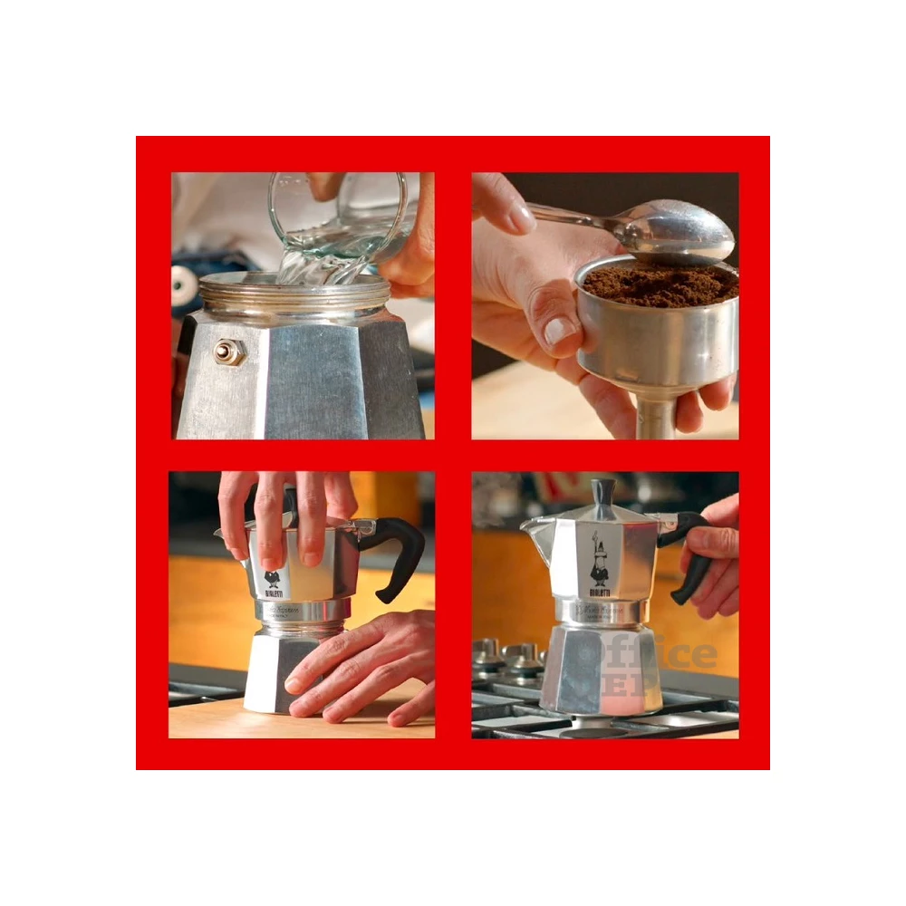 Bialetti Moka Express inox 9 személyes kotyogós kávéfőző
