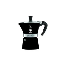 Bialetti Moka Express Colour fekete 3 személyes kotyogós kávéfőző Bialetti Moka Express Colour fekete 3 személyes kotyogós kávéfőző