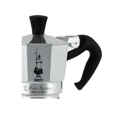 Bialetti Moka Express ezüst 3 személyes kotyogós kávéfőző Bialetti Moka Express ezüst 3 személyes kotyogós kávéfőző
